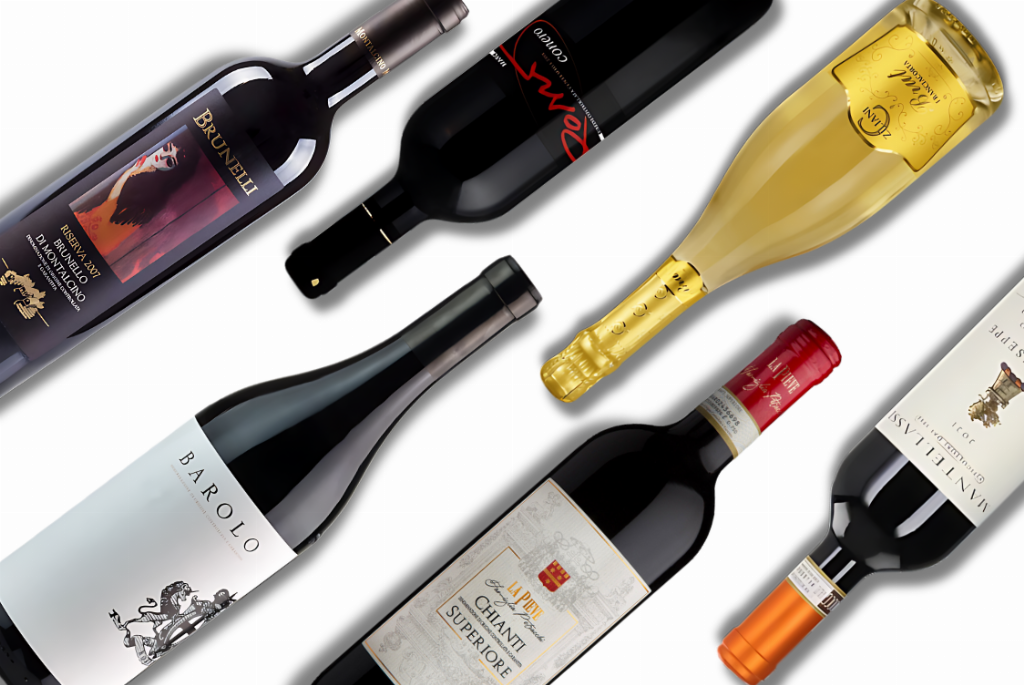 Rotweine, Weißweine und Roséweine: 1125 Flaschen auf Lager - Ger. Liquidation Nr. 35/2023 - Gericht Vicenza